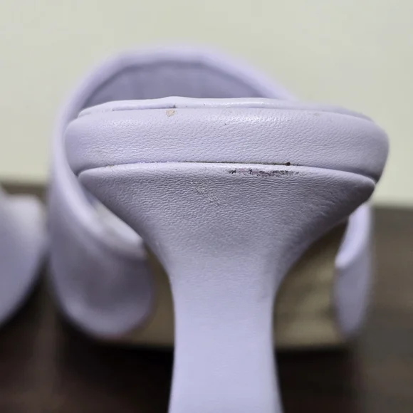 🤩Host Pick❤️Sam Edelman Carmen Leather Slip-on Heels Women's Size 8M - Picture 10 of 13